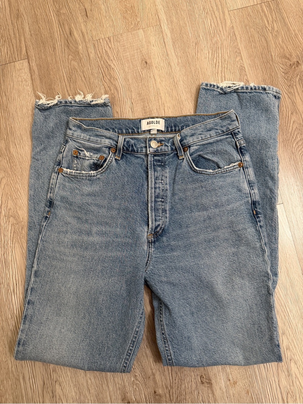 Agolde Freya High-Rise Slim Jeans